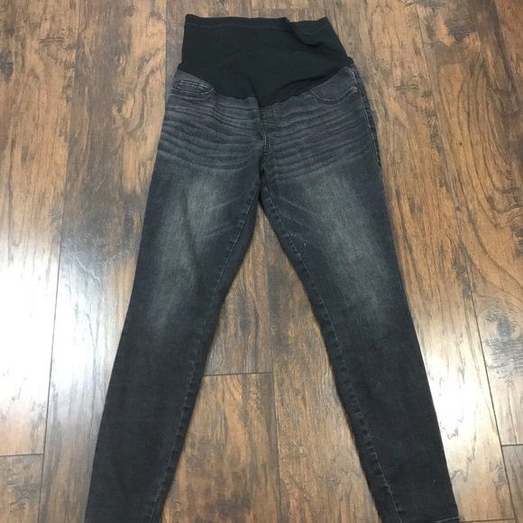 Lot of 3 maternity jeans distressed size 8 - Picture 11 of 14